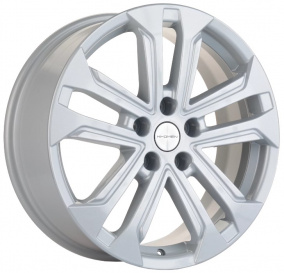 Диски Khomen Wheels KHW1803 (Geely Coolray) F-Silver